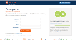 Desktop Screenshot of damaga.com